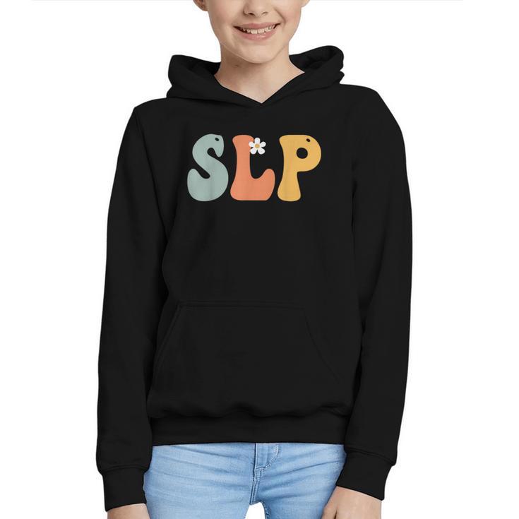 SLP Groovy Women Appreciation Day Hello Back To School Graphic Youth Hoodie