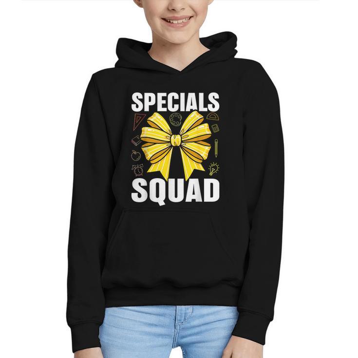 Specials Squad Tie Dye Back To School Women Appreciation Graphic Youth Hoodie