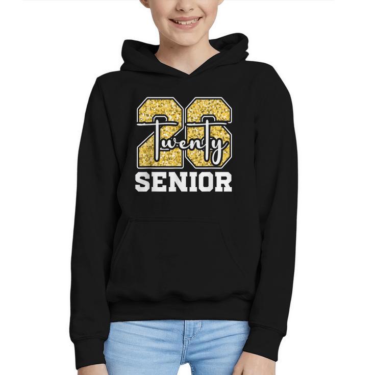 Twenty 2026 Class Of 26 Seniors Back To School Graduation Graphic Youth Hoodie