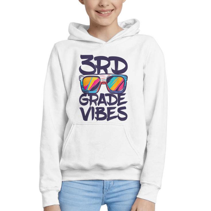 3rd Grade Vibes Shirt Back To School Third Grade Boy Girl Graphic Youth Hoodie