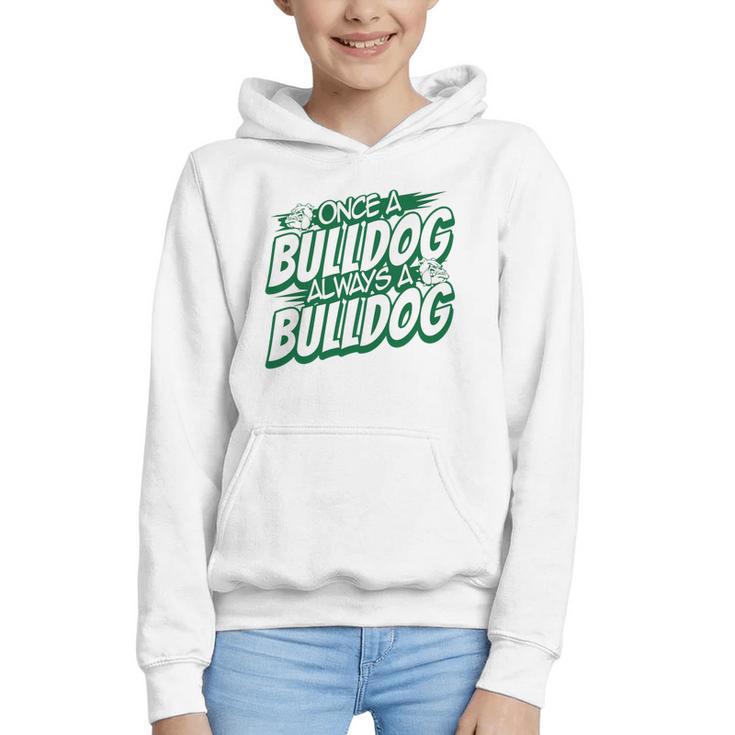 Always A Bulldog Back To School Spirit G Performance Graphic Youth Hoodie