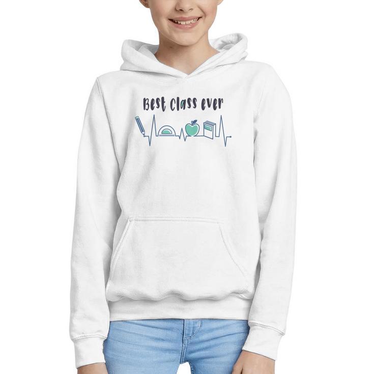 Best Class Ever Back To School Happy Graduation Graphic Youth Hoodie