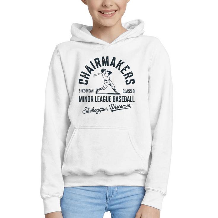 Chairmakers Sheboygan Minor League Baseball Graphic Youth Hoodie