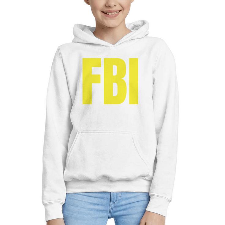 FBI Frequent Bathroom Inspector Back To School Graphic Youth Hoodie