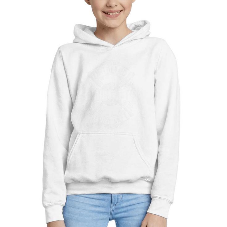 Hit Hard Run Fast Turn Left Baseball Player Fans Premium Tri-Blend Graphic Youth Hoodie
