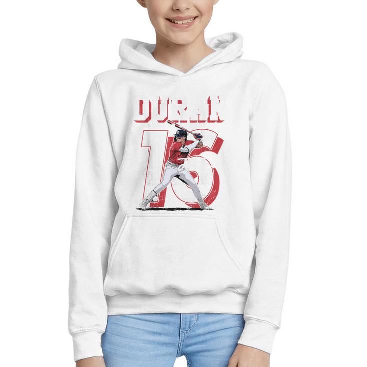 Jarren Duran Boston MLB Baseball Players MLBJDU201M Graphic Youth Hoodie