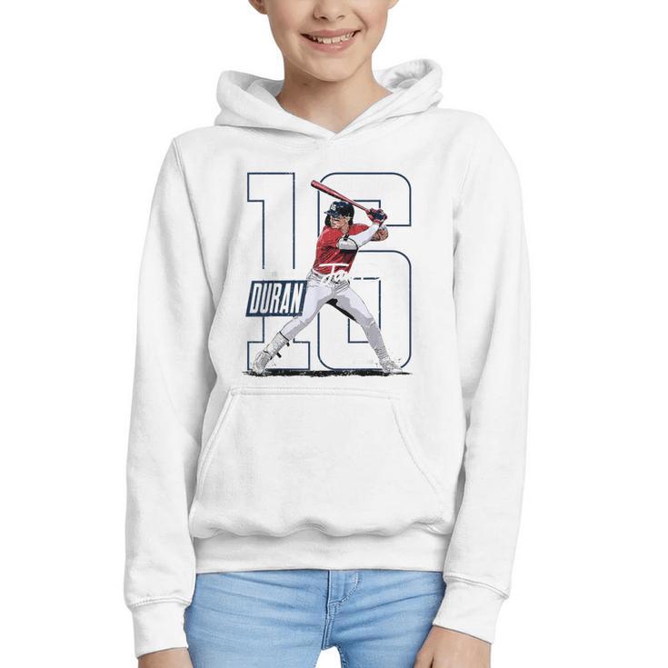 Jarren Duran Boston MLB Baseball Players MLBJDU202M Graphic Youth Hoodie