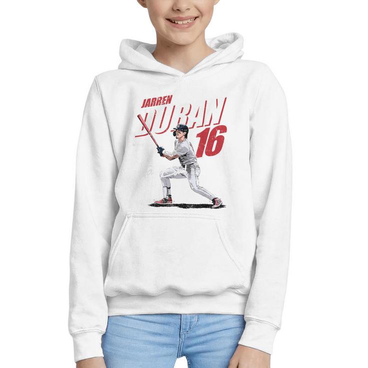 Jarren Duran Boston MLB Baseball Players MLBJDU204M Graphic Youth Hoodie