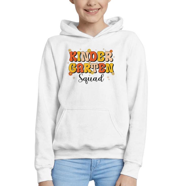 Kinder Garten Squad Team Back To School Kinder Garten Kids Graphic Youth Hoodie
