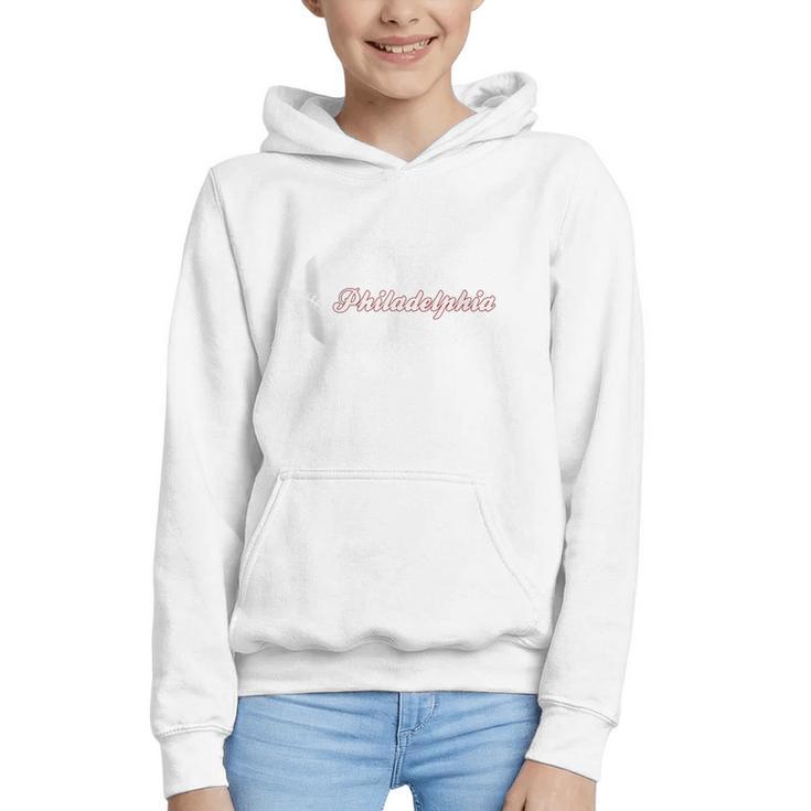Philadelphia Baseball Skyline Philly Men Women Graphic Youth Hoodie