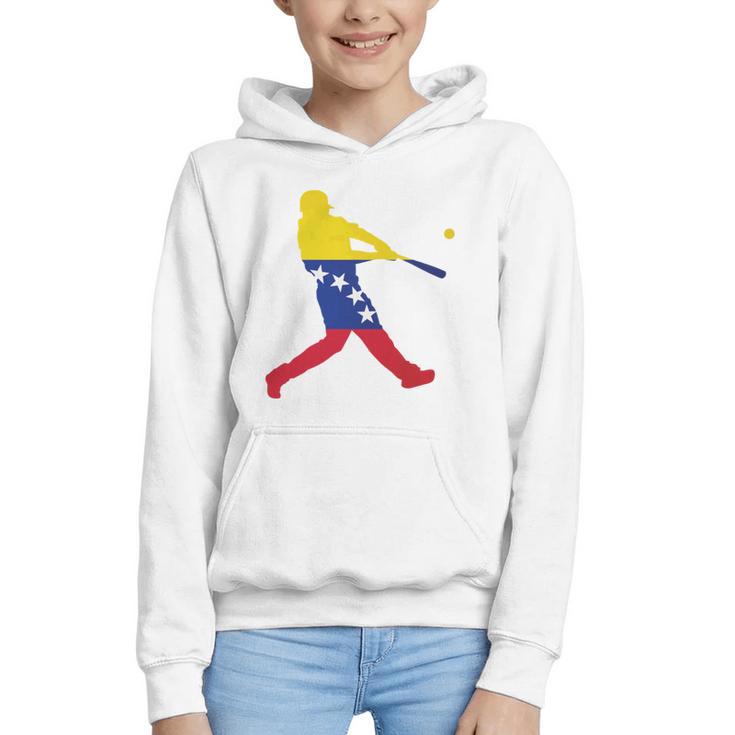 Venezuela Baseball Graphic Youth Hoodie
