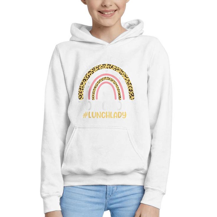 Welcome Back To School Lunch Lady First Day Of School Graphic Youth Hoodie