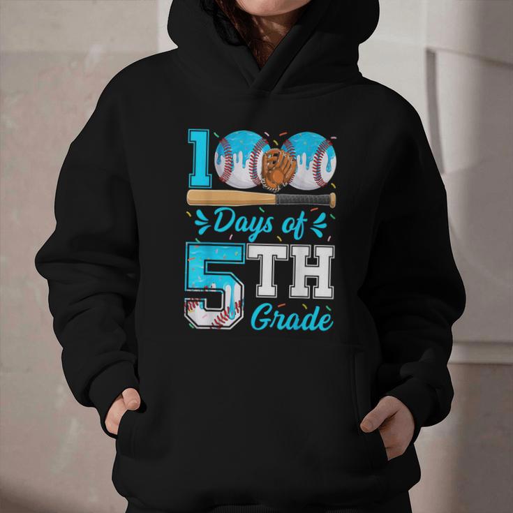 100 Days Of 5th Grade Baseball 100th Day Of School Boys Kids Graphic Youth Hoodie 100 Days Of 5th Grade Baseball 100th Day Of School Boys Kids Graphic Youth Hoodie