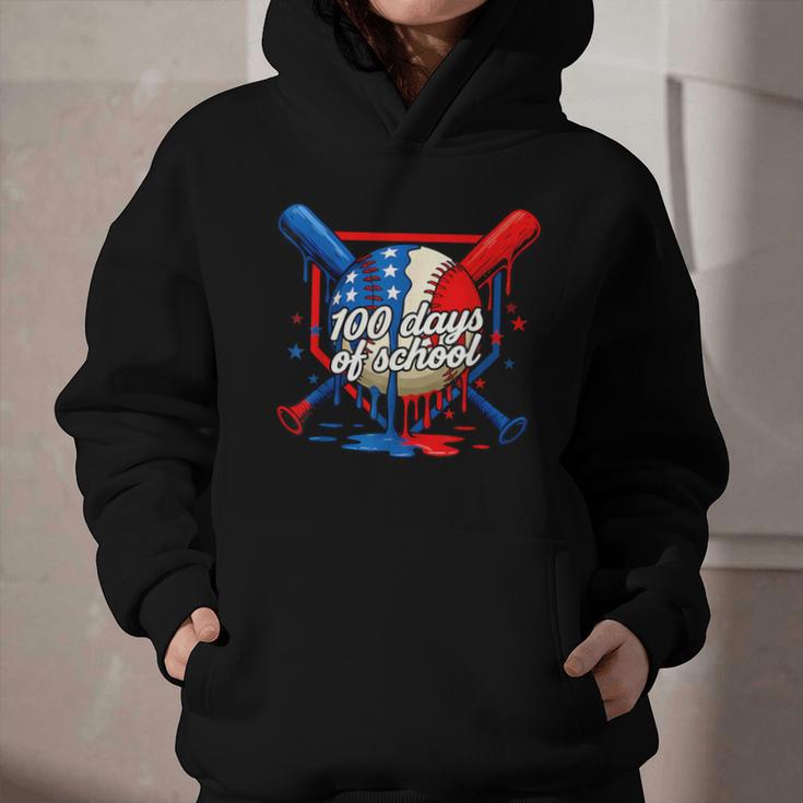 100 Days Of School 100th Day Youth Drip Baseball Boys Kid Graphic Youth Hoodie 100 Days Of School 100th Day Youth Drip Baseball Boys Kid Graphic Youth Hoodie