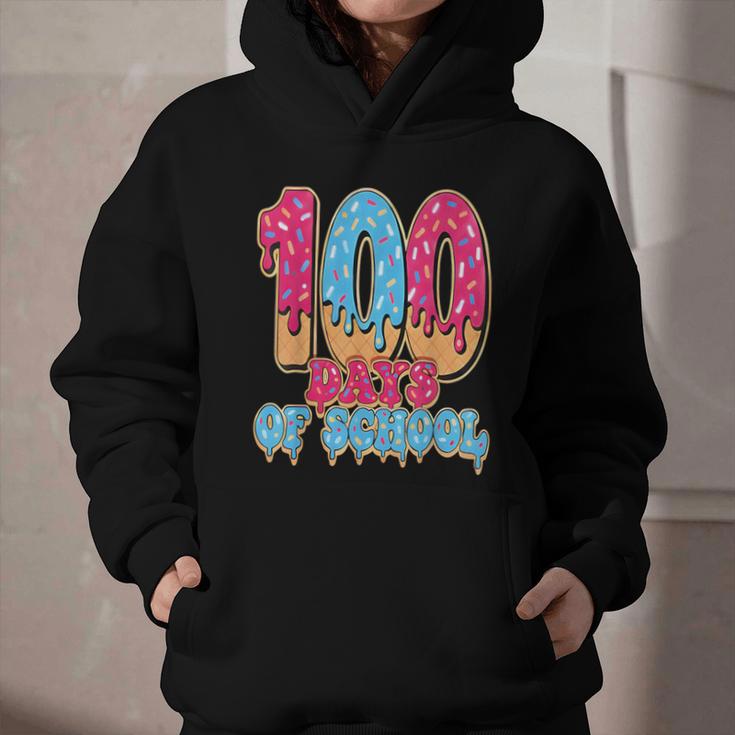 100 Days Of School Baseball Drip 100th Day Of School Graphic Youth Hoodie 100 Days Of School Baseball Drip 100th Day Of School Graphic Youth Hoodie
