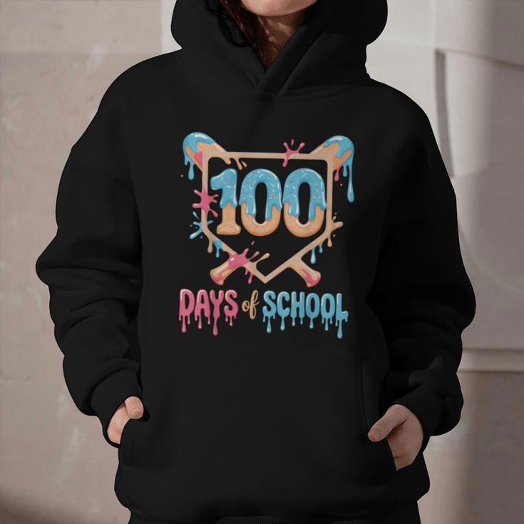 100 Days Of School Baseball Drip 100 Days Of School Graphic Youth Hoodie 100 Days Of School Baseball Drip 100 Days Of School Graphic Youth Hoodie
