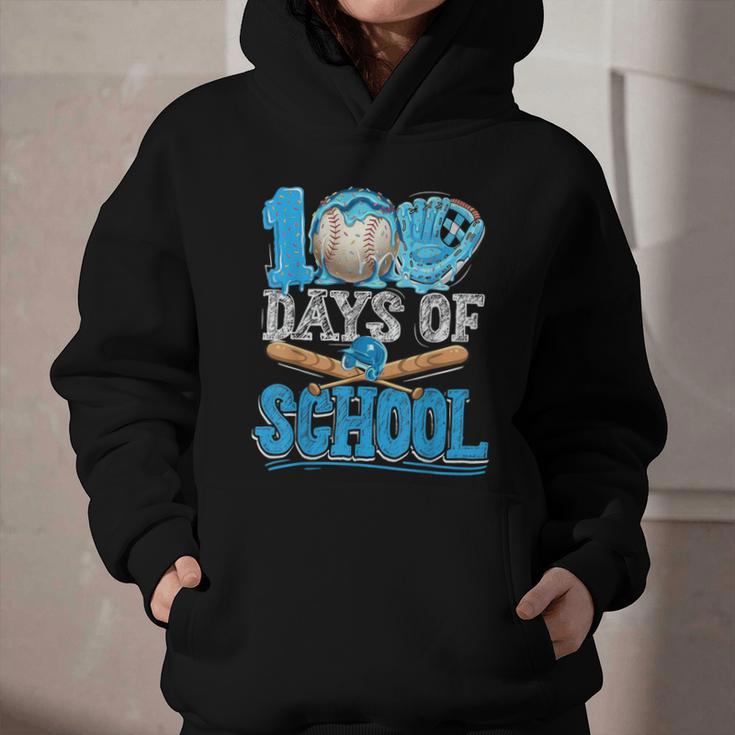 100 Days Of School Baseball Ice Cream Drip Student Kids Boys Graphic Youth Hoodie 100 Days Of School Baseball Ice Cream Drip Student Kids Boys Graphic Youth Hoodie