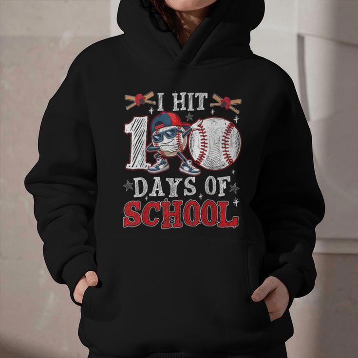 100 Days Of School Dabbing Baseball Hit Student Kids Boys Graphic Youth Hoodie 100 Days Of School Dabbing Baseball Hit Student Kids Boys Graphic Youth Hoodie