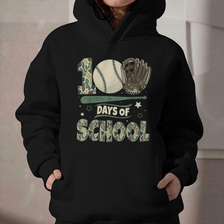 100 Days Of School Teacher Camo Baseball Boys Toddler Kids Graphic Youth Hoodie 100 Days Of School Teacher Camo Baseball Boys Toddler Kids Graphic Youth Hoodie