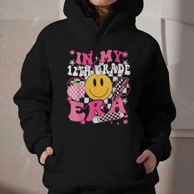 In My 12th Grade Era First Day Of School Back To School Girl Graphic Youth Hoodie In My 12th Grade Era First Day Of School Back To School Girl Graphic Youth Hoodie