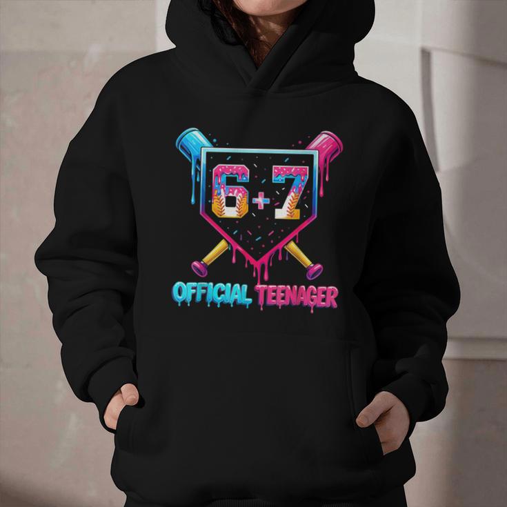 13th Birthday Official Teenager 67 Baseball Drip Boys Graphic Youth Hoodie 13th Birthday Official Teenager 67 Baseball Drip Boys Graphic Youth Hoodie