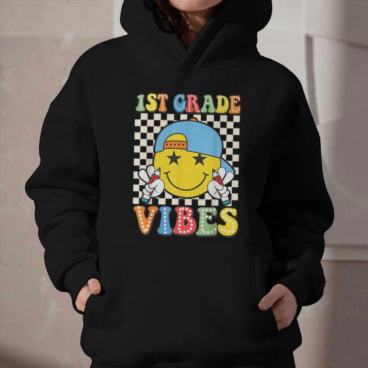 1st Grade Vibes Kids Back To School Class First Grade Boys Graphic Youth Hoodie 1st Grade Vibes Kids Back To School Class First Grade Boys Graphic Youth Hoodie