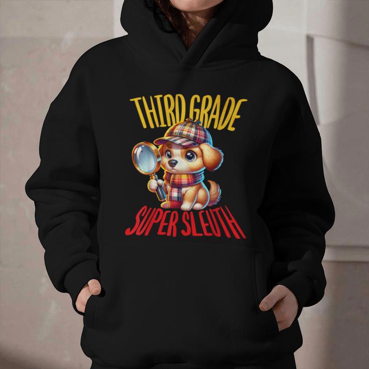 3rd Grade Super Sleuth Dog Detective Back To School Kids Graphic Youth Hoodie 3rd Grade Super Sleuth Dog Detective Back To School Kids Graphic Youth Hoodie