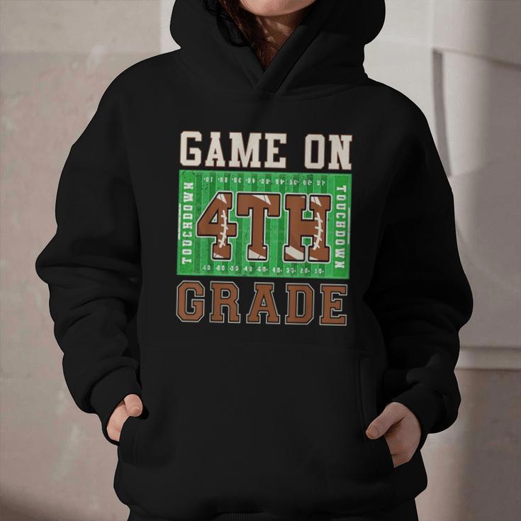 4th Grade Boys Kids Football Back To School Fourth Grade Graphic Youth Hoodie 4th Grade Boys Kids Football Back To School Fourth Grade Graphic Youth Hoodie