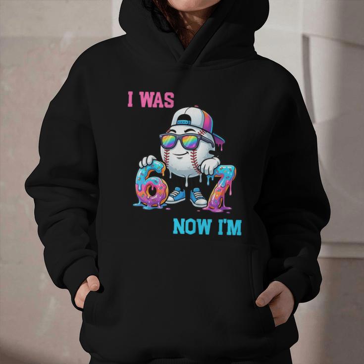 I Was 6 Now I'm 7 Baseball Birthday Drip Ice Cream Boy Graphic Youth Hoodie I Was 6 Now I'm 7 Baseball Birthday Drip Ice Cream Boy Graphic Youth Hoodie