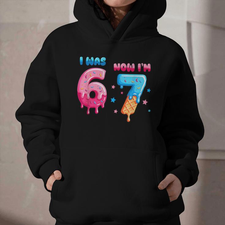 I Was 6 Now I'm 7 Birthday Baseball Drip For Boys Kid Graphic Youth Hoodie I Was 6 Now I'm 7 Birthday Baseball Drip For Boys Kid Graphic Youth Hoodie