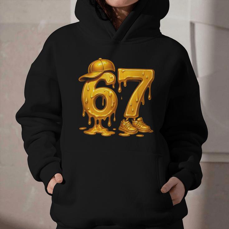 67 Brain Rot Meme Baseball Ice Cream Drip For Kids & Teens Graphic Youth Hoodie 67 Brain Rot Meme Baseball Ice Cream Drip For Kids & Teens Graphic Youth Hoodie