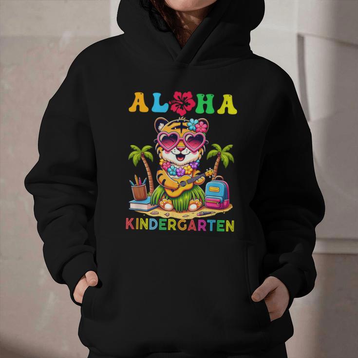 Aloha Kindergarten Tiger Hawaii Back To School Kids Girls Graphic Youth Hoodie Aloha Kindergarten Tiger Hawaii Back To School Kids Girls Graphic Youth Hoodie