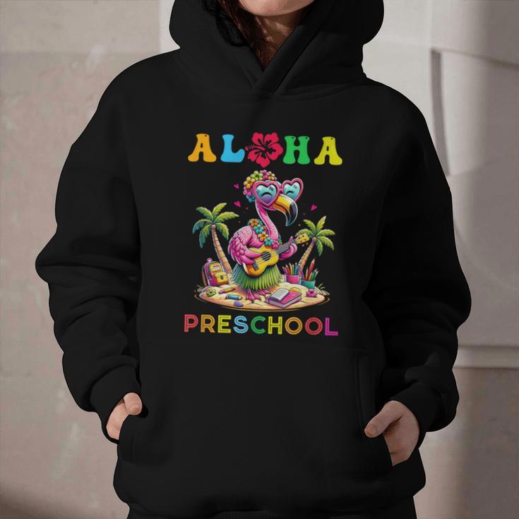 Aloha Preschool Flamingo Hawaii Back To School Kids Girl Graphic Youth Hoodie Aloha Preschool Flamingo Hawaii Back To School Kids Girl Graphic Youth Hoodie