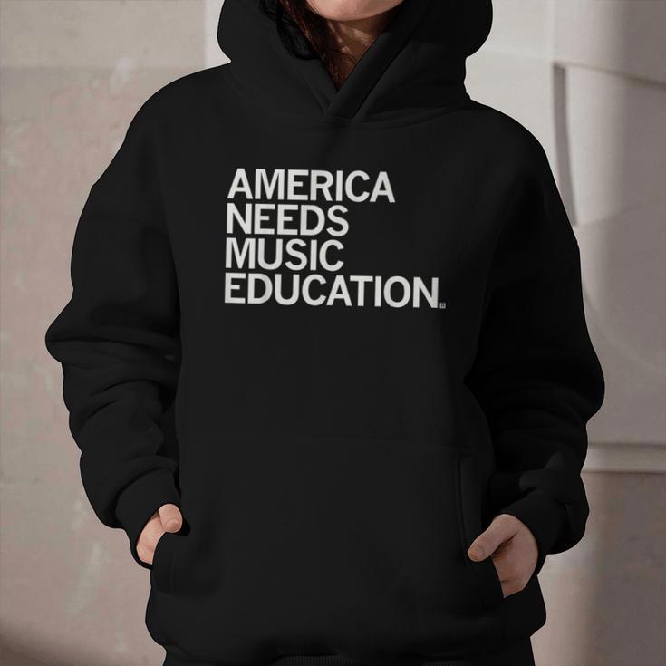 America Needs Music Education Advocacy Back To School Graphic Youth Hoodie America Needs Music Education Advocacy Back To School Graphic Youth Hoodie