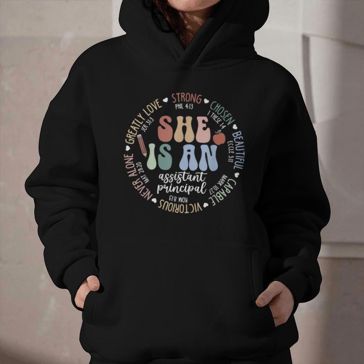 Assistant Principal God Says She Is Christian Back To School Graphic Youth Hoodie Assistant Principal God Says She Is Christian Back To School Graphic Youth Hoodie