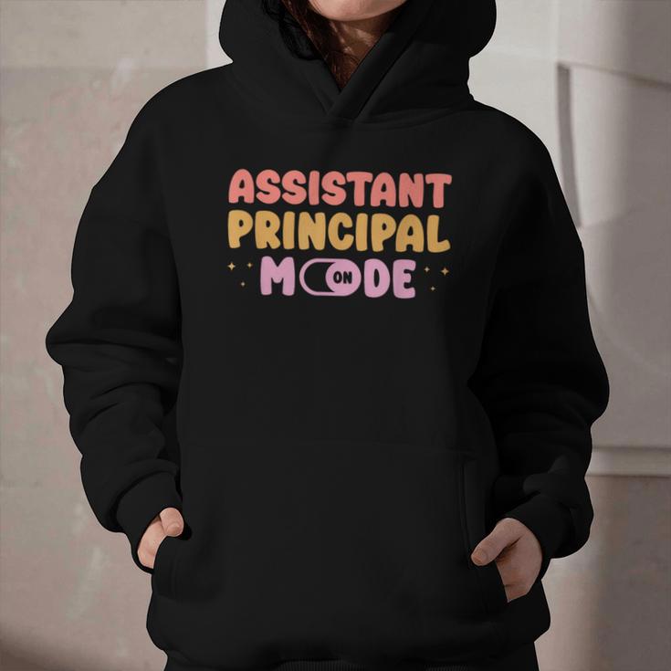 Assistant Principal Mode On Back To School Appreciation Graphic Youth Hoodie Assistant Principal Mode On Back To School Appreciation Graphic Youth Hoodie