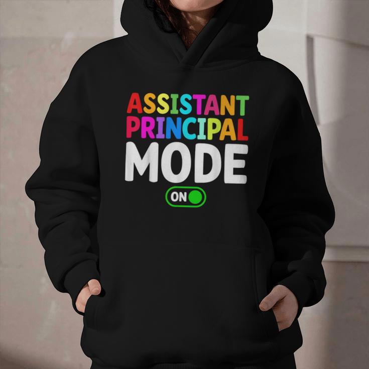 Assistant Principal Mode On Back To School Vice Principals Graphic Youth Hoodie Assistant Principal Mode On Back To School Vice Principals Graphic Youth Hoodie