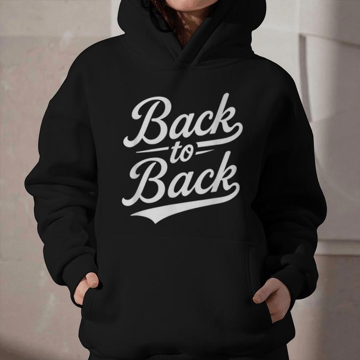 Back To Back For Boys Girls Men Women Baseball Graphic Youth Hoodie Back To Back For Boys Girls Men Women Baseball Graphic Youth Hoodie