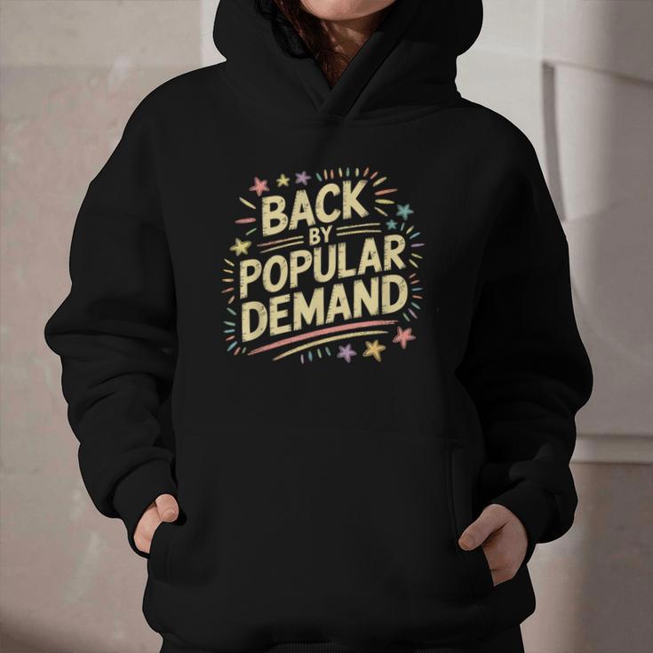 Back By Popular Demand Back To School Graphic Youth Hoodie Back By Popular Demand Back To School Graphic Youth Hoodie