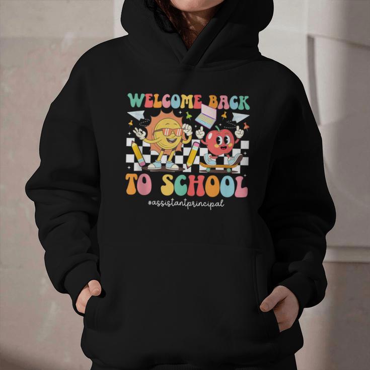 Back To School Assistant Principal First Day Of School Graphic Youth Hoodie