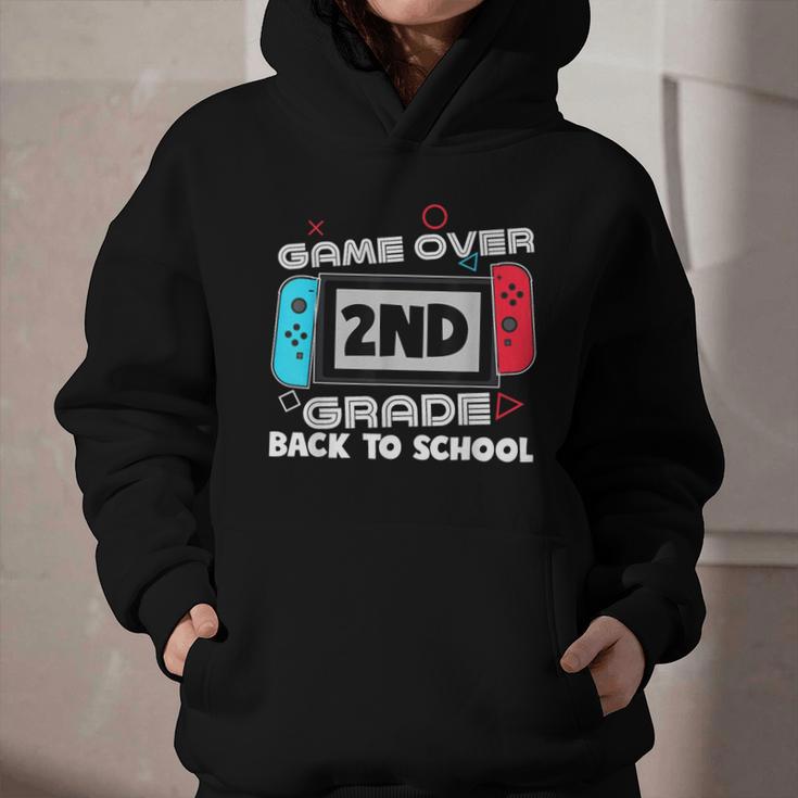 Back To School Game Over 2nd Grade Gamer Kids Boys Graphic Youth Hoodie Back To School Game Over 2nd Grade Gamer Kids Boys Graphic Youth Hoodie