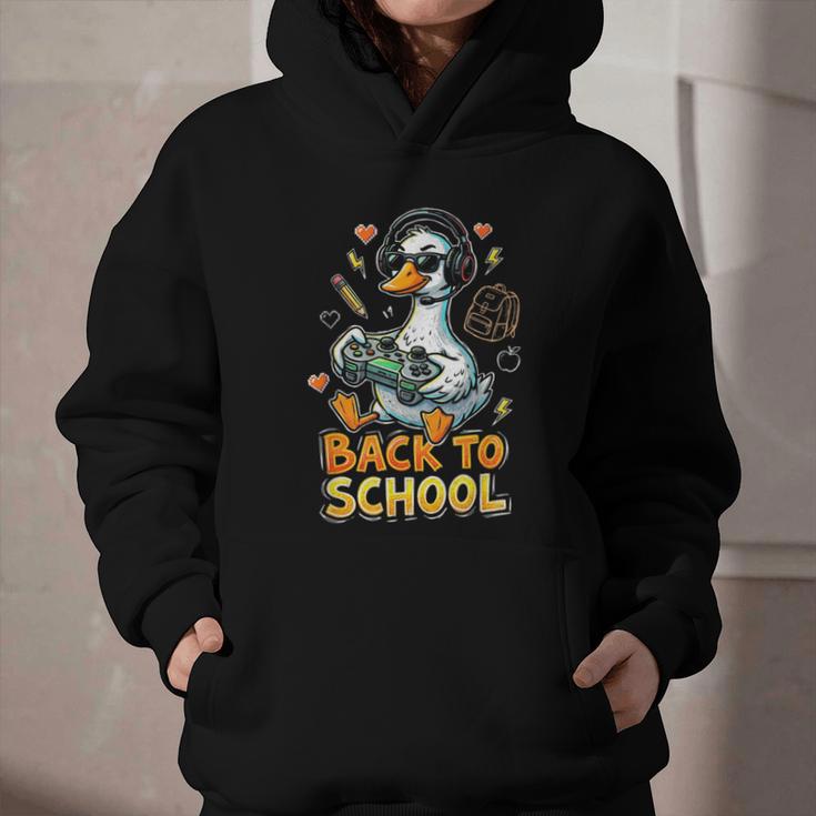 Back To School Gaming Kindergarten First Grade Goose Boys Graphic Youth Hoodie