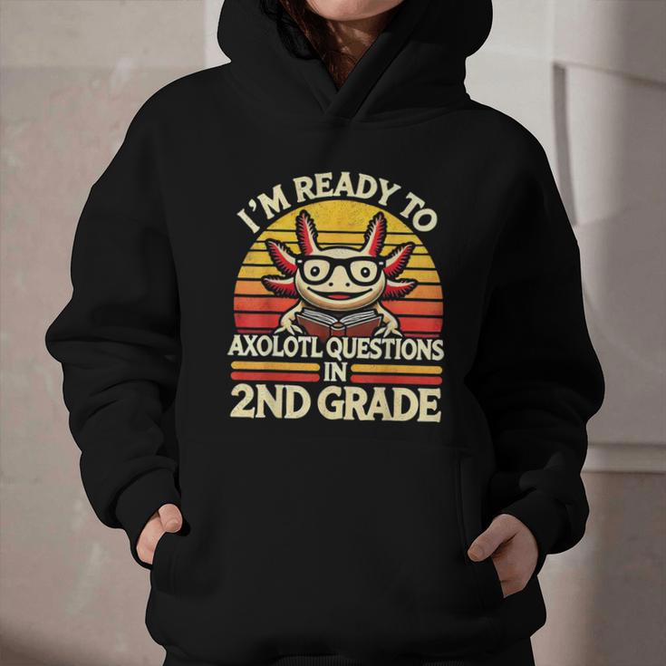 Back To School I'm Ready To Axolotl Questions In 2nd Grade Graphic Youth Hoodie Back To School I'm Ready To Axolotl Questions In 2nd Grade Graphic Youth Hoodie