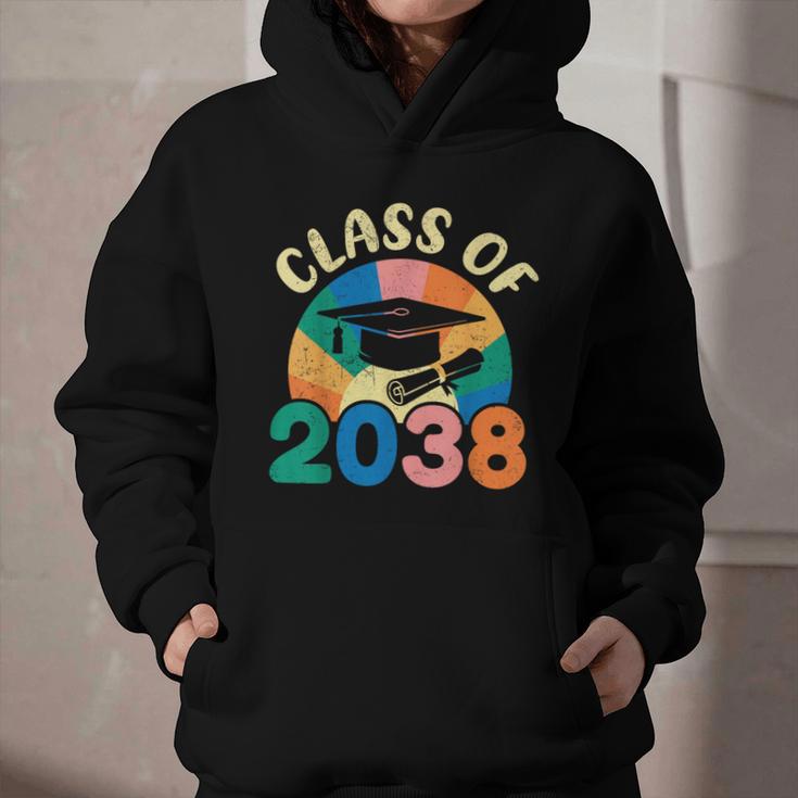Back To School Pre-K Kindergarten Graduation Class Of 2038 Graphic Youth Hoodie Back To School Pre-K Kindergarten Graduation Class Of 2038 Graphic Youth Hoodie