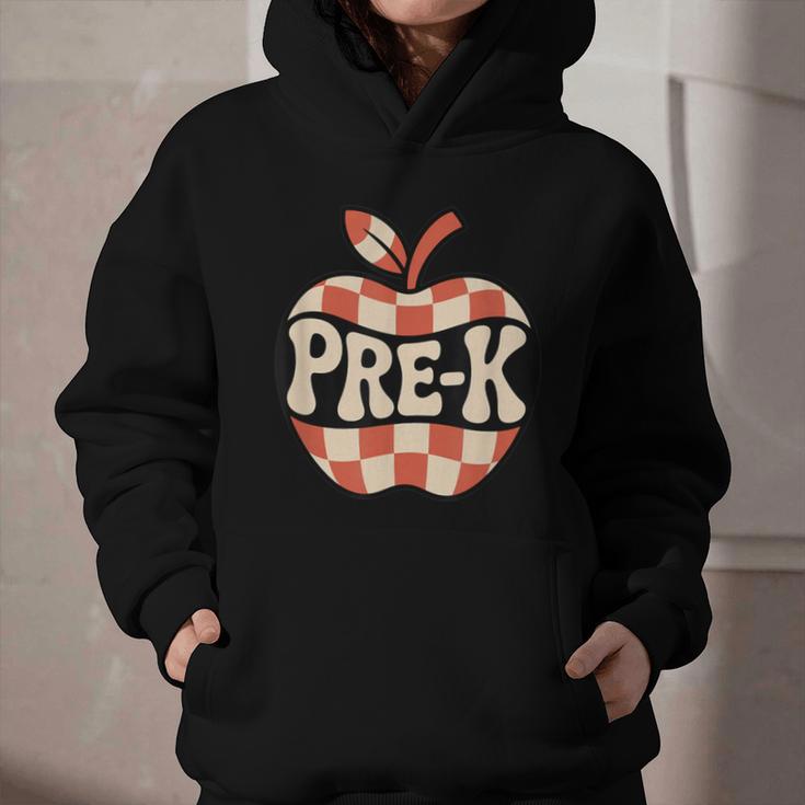Back To School Retro Apple PRE-K Classroom Graphic Youth Hoodie