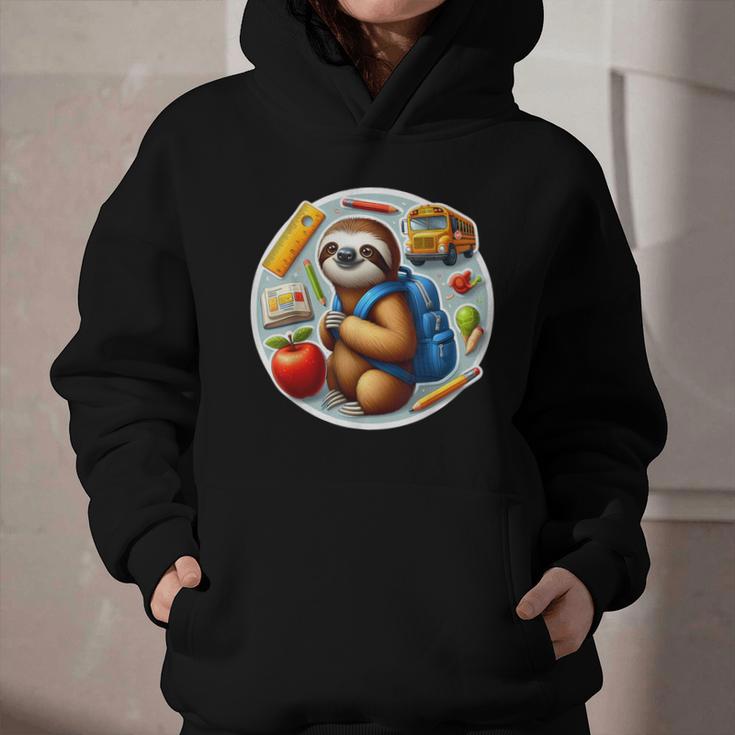 Back To School Sloth Boys Girls Student Kids Lover Child New Graphic Youth Hoodie Back To School Sloth Boys Girls Student Kids Lover Child New Graphic Youth Hoodie