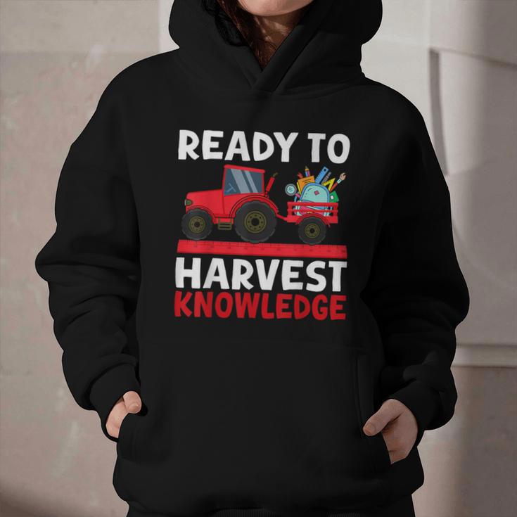 Back To School Tractor Farmer Boys First Day Of School Kids Graphic Youth Hoodie Back To School Tractor Farmer Boys First Day Of School Kids Graphic Youth Hoodie