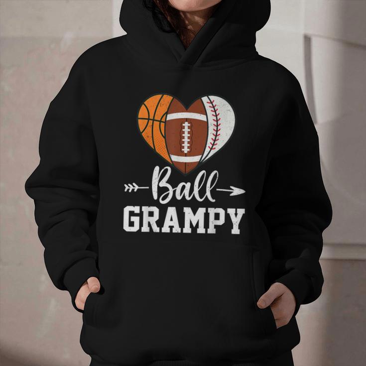 Ball Grampy Basketball Football Baseball Player Graphic Youth Hoodie