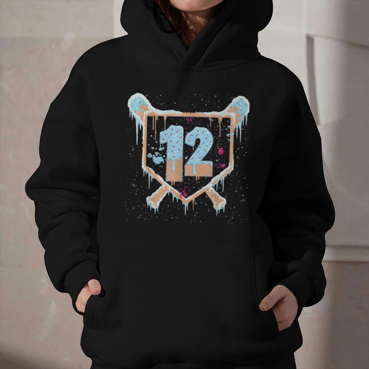 Baseball 12 Year Old Ice Cream Drip 12th Birthday Boys Graphic Youth Hoodie Baseball 12 Year Old Ice Cream Drip 12th Birthday Boys Graphic Youth Hoodie