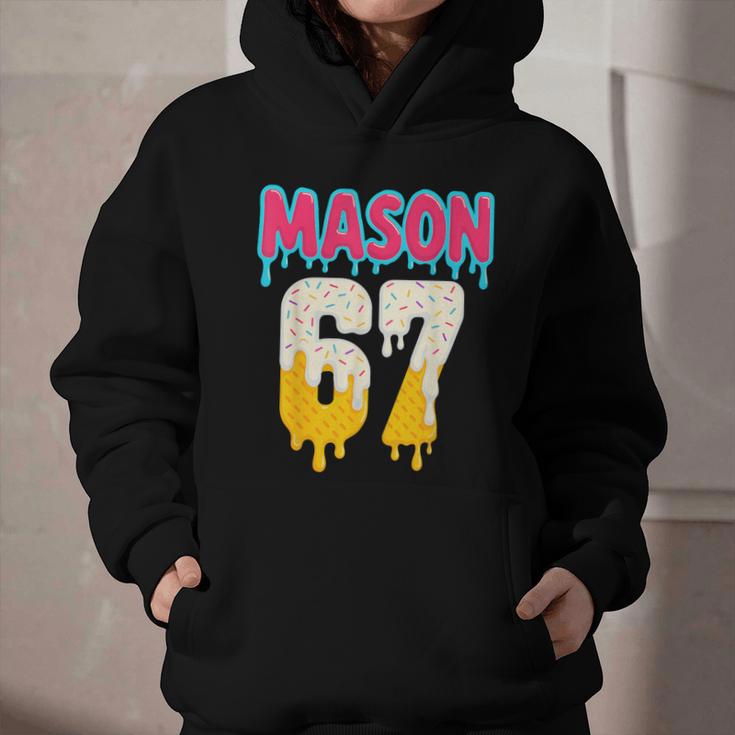 Baseball 6 7 Ice Cream Drip Number 67 Six Seven Meme Graphic Youth Hoodie Baseball 6 7 Ice Cream Drip Number 67 Six Seven Meme Graphic Youth Hoodie